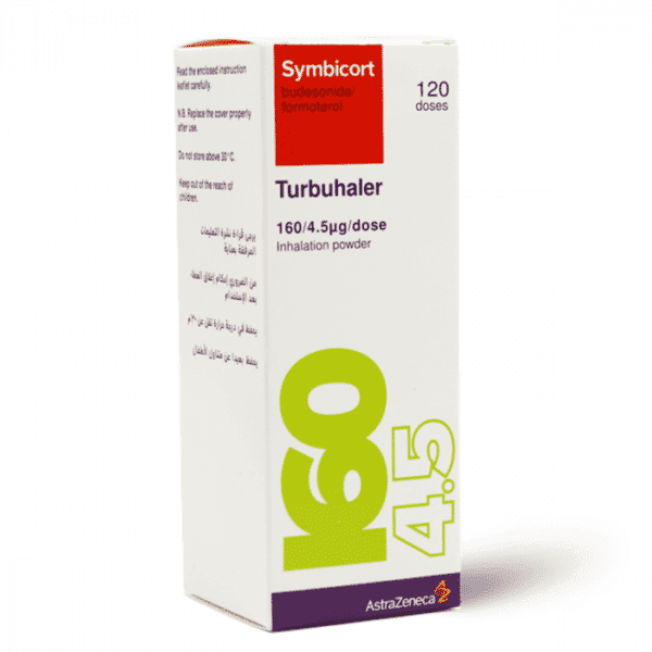 Symbicort 160/4.5mcg/dose turbuhaler 120 doses