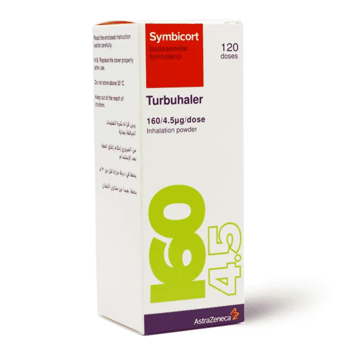 SYMBICORT TURBUHALER 160MG 120DOSE