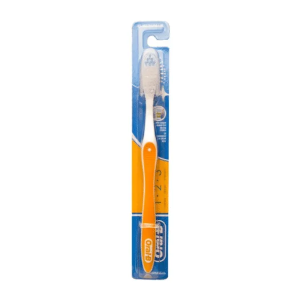 Oral-B medium soft toothbrush