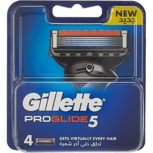 Gillette proglide blades5 , 4 blades