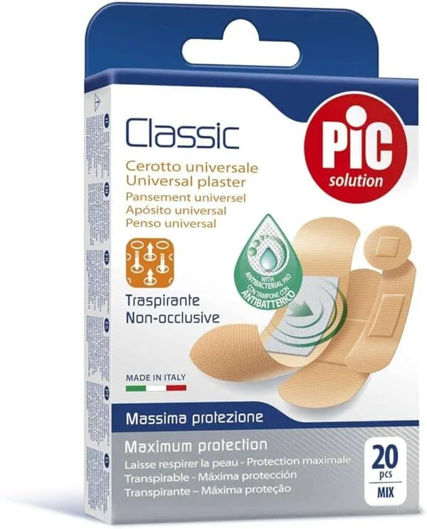 PIC CLASSIC MIX PLASTER 20 PCS