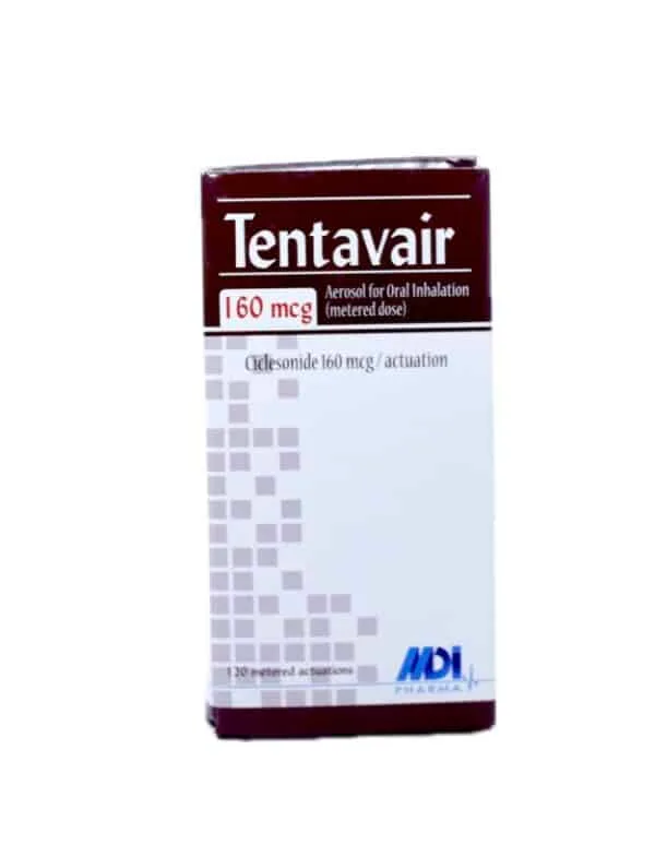 Tentavair 160mcg/actuation inhaler 120 doses