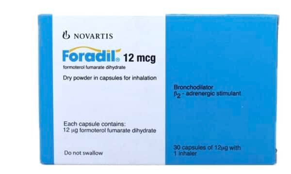 FORADIL 12 MCG 30 CAP + INHALER