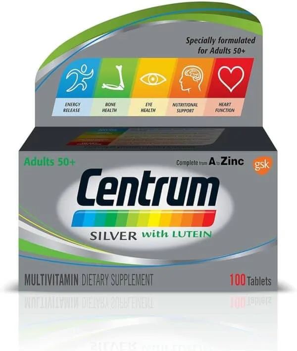 centrum silver plus 50 100 tab