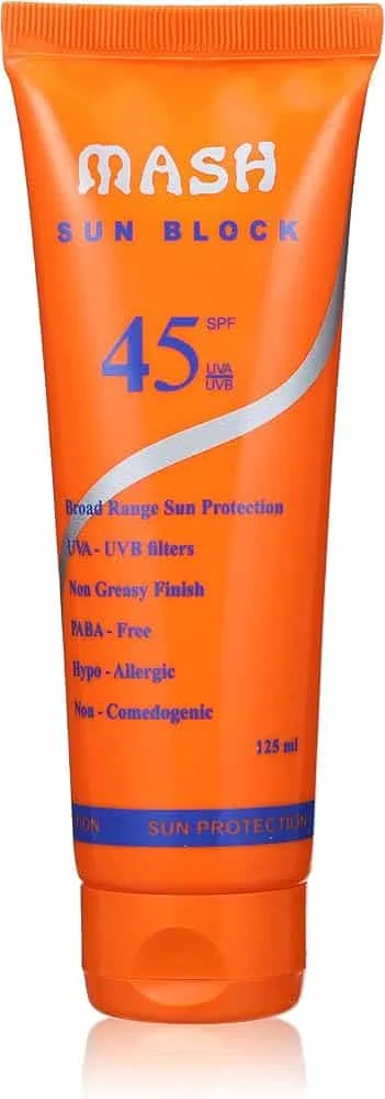 Mash sun block spf 45 125ml