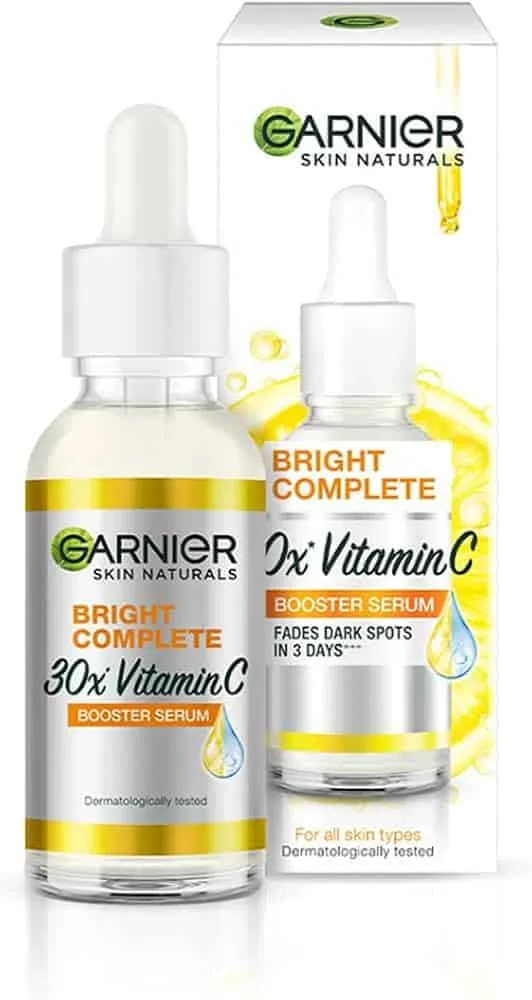 garnier fast bright vitamin c booster serum