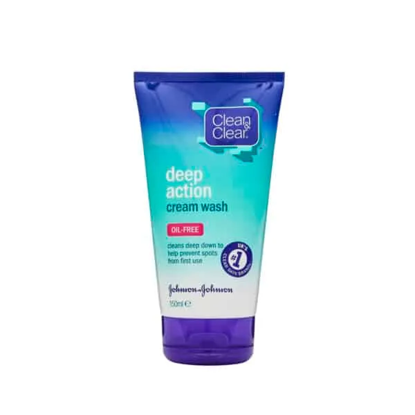 Clean & Clear Deep Action Cream Wash 150ml