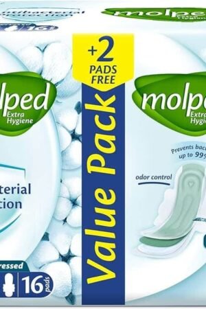 molped antibactrial protection extra long 18pads