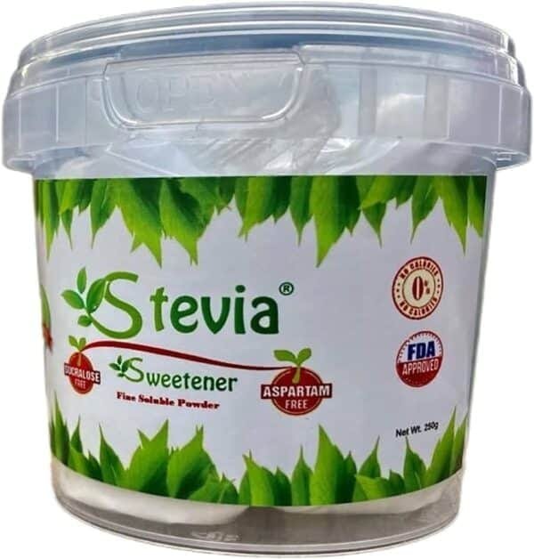 Stevia suger 250g jar