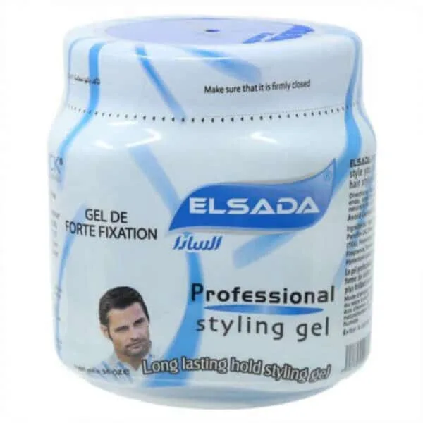 El Sada Blue Professional Styling Hair Gel, 1000ml
