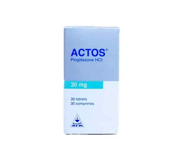 actos 30 mg 30 tab