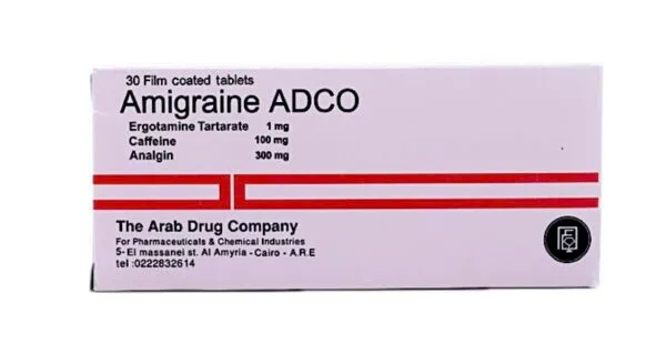 AMIGRAINE ADCO 30 TAB