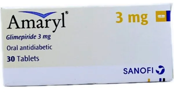 Amaryl 3 mg tabs n.p