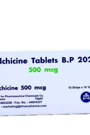colchicine 500mcg 100 tab.