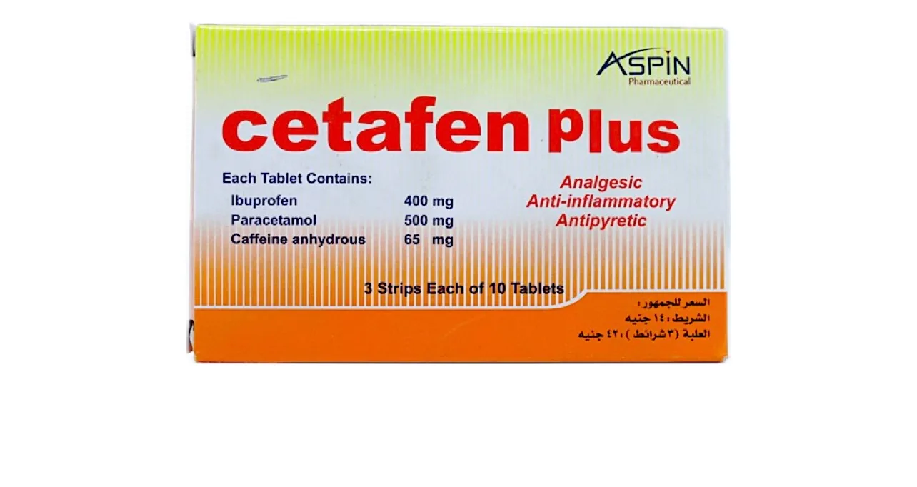 cetafen plus 30tab