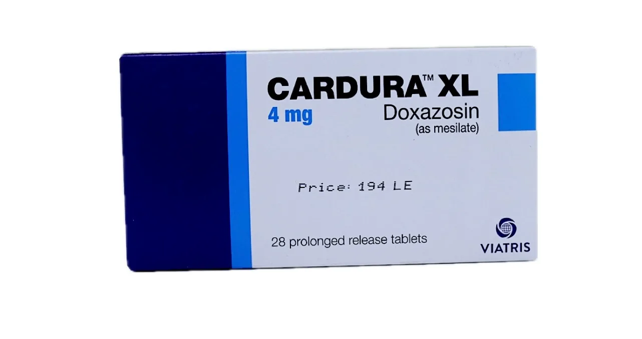 cardura xl  دواعي الاستعمال والسعر والاثار الجانبية وهل يؤثر على الانتصاب والكلى