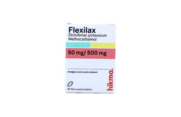 flexilax 50-500mg 30 caps new