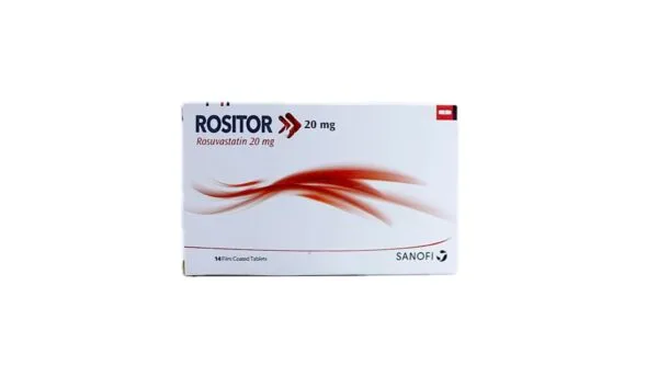 Rositor 20mg 14 tab