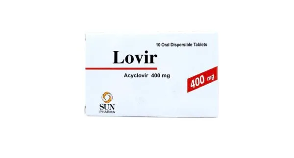 lovir 400 mg 10 tab new