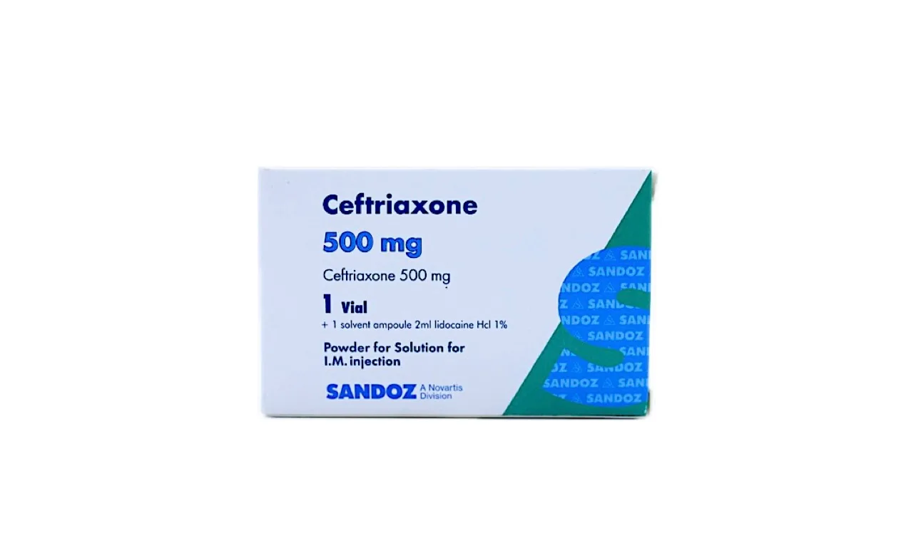 CEFTRIAXONE 0.5GM VIAL IM