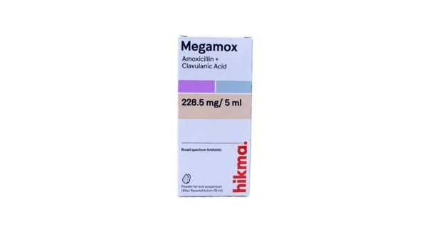 MEGAMOX SUSP 228.5 MG NEW