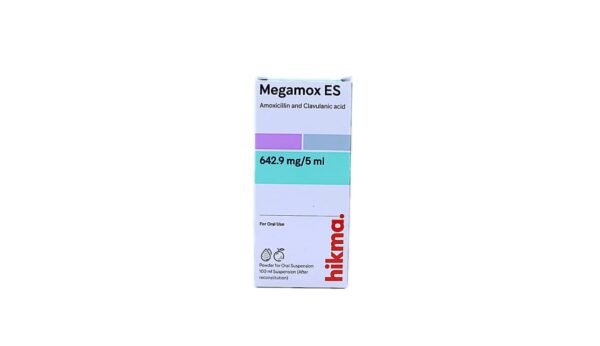 Megamox ES 642.9 MG susp N.P