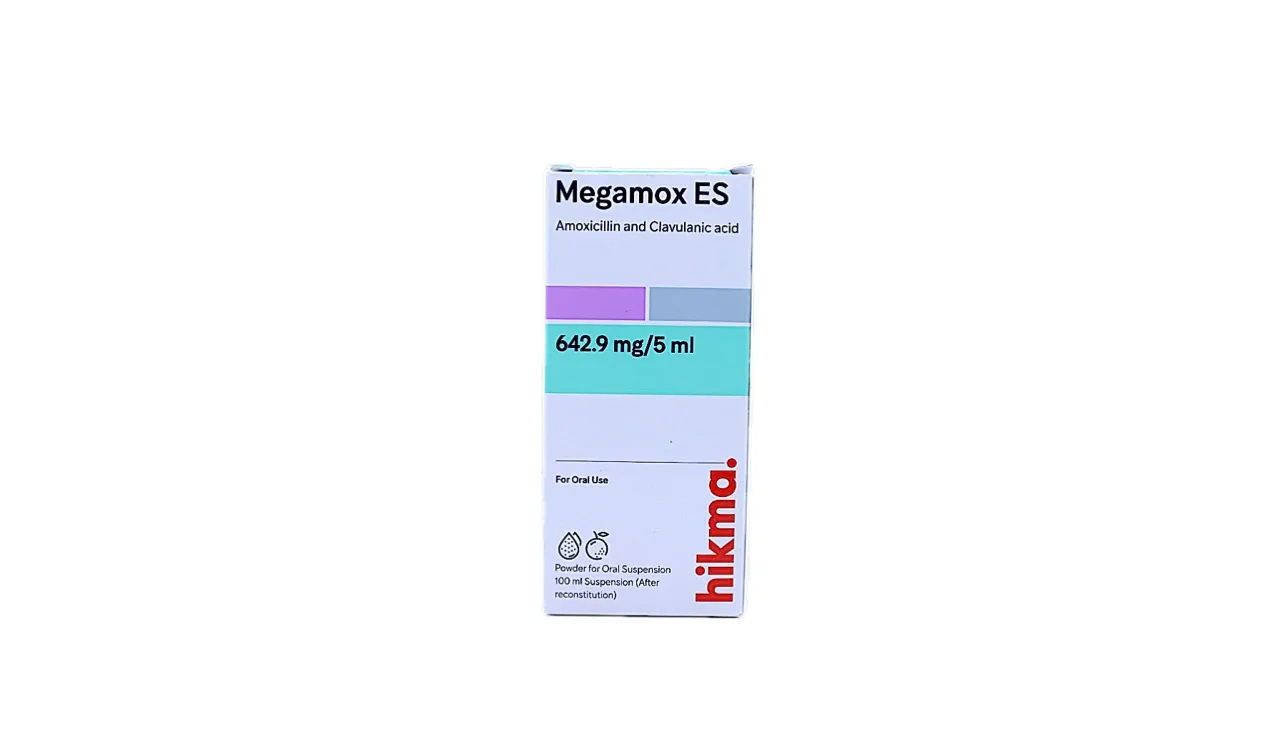 Megamox ES 642.9 MG susp N.P