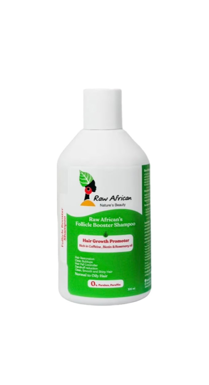 RAW AFRICAN FOLLICLE BOOSTER SHAMPOO